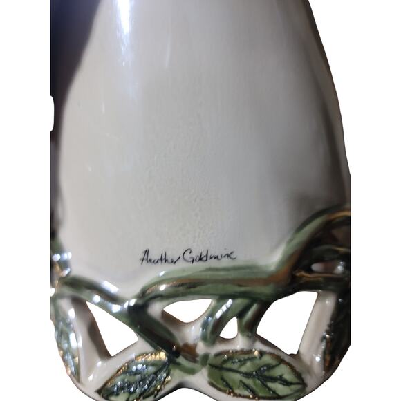 Blue Sky Clayworks' Natures Angel Hurricane Lamp Tea Light - Picture 3 of 3